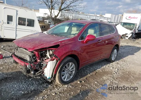 2017 Buick Envision Preferred from USA, damaged, VIN LRBFXCSA2HD165502